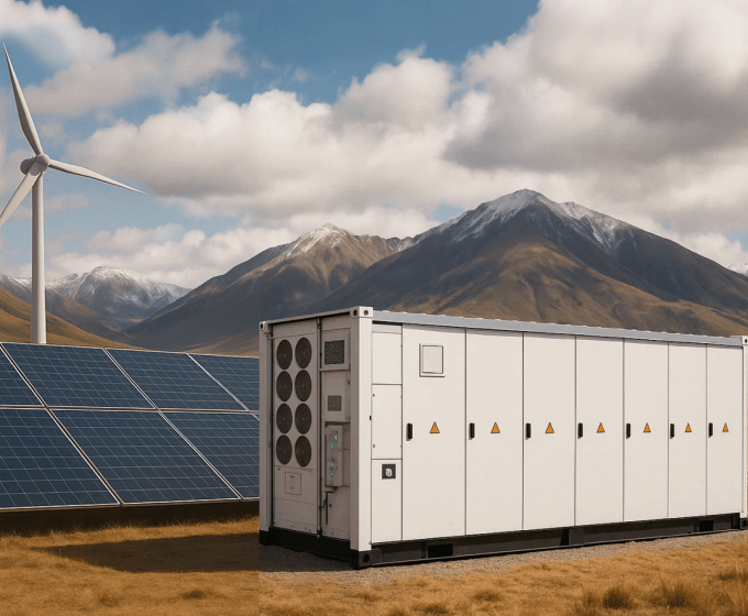 Renewable power plant energy storage solution