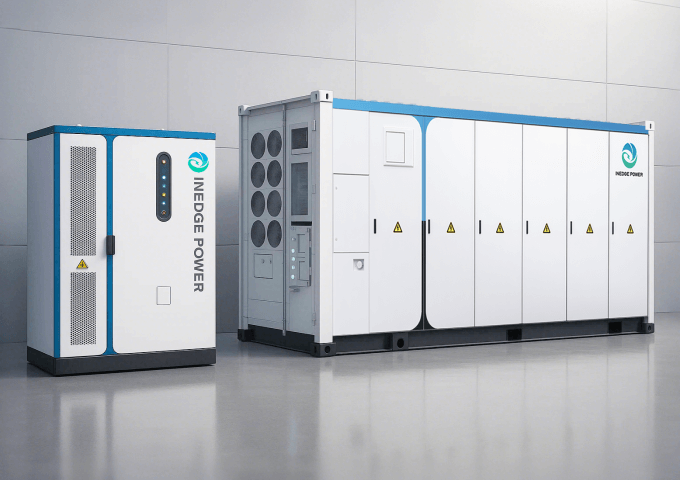 Inedge Power energy storage product lineup