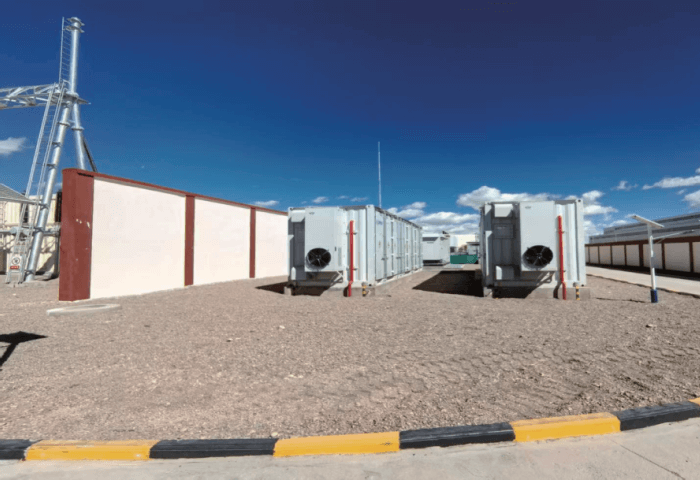 Grid-side renewable BESS project
